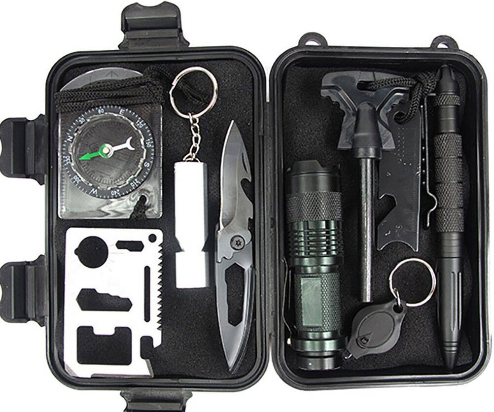 10-in-1 Emergency Survival Gear Kit - coolthings.us