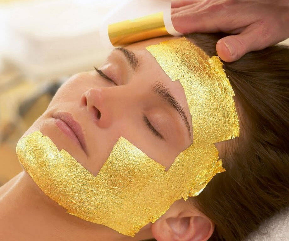 24K Gold Foil Sheet Masks