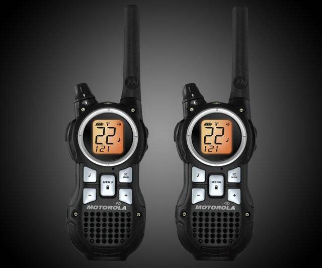 35-Mile, 22-Channel Two-Way Radios - http://coolthings.us