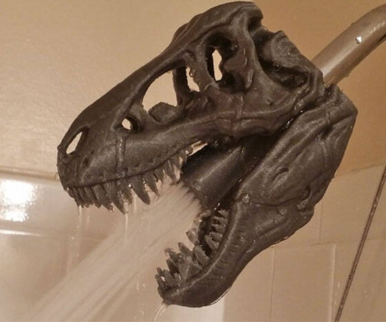 T-Rex Shower Head - coolthings.us