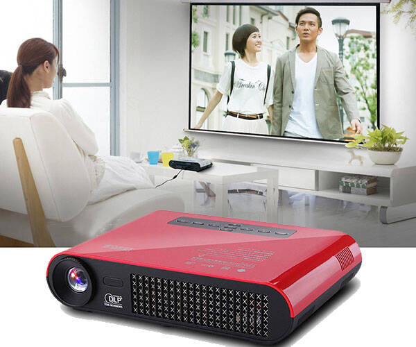 4k DLP Mini Portable Home Theater Projector