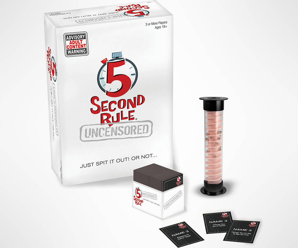 5 Second Rule Uncensored Board Game - //coolthings.us