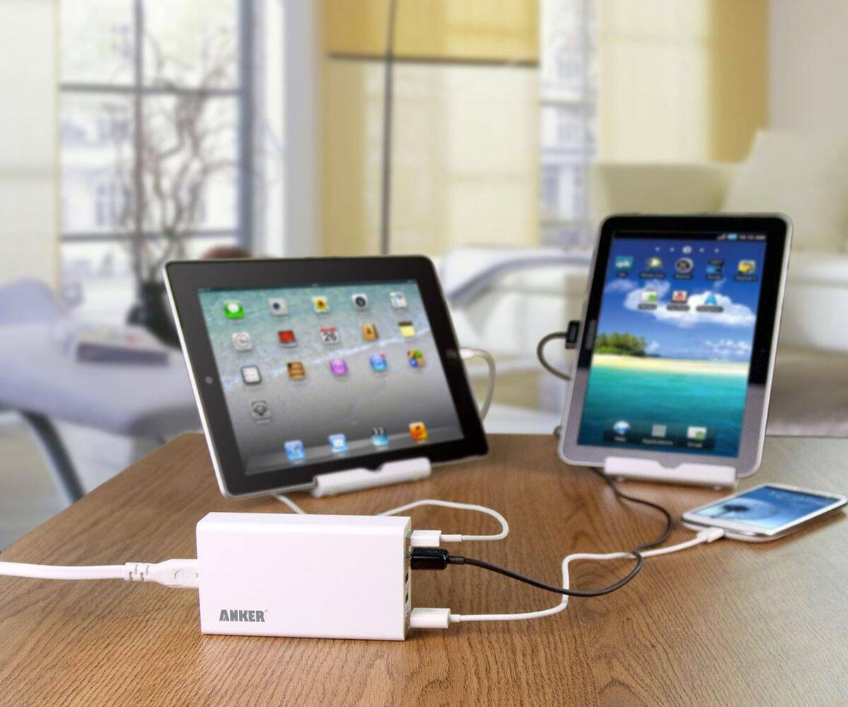 5-Port Multi-Device Charger - coolthings.us