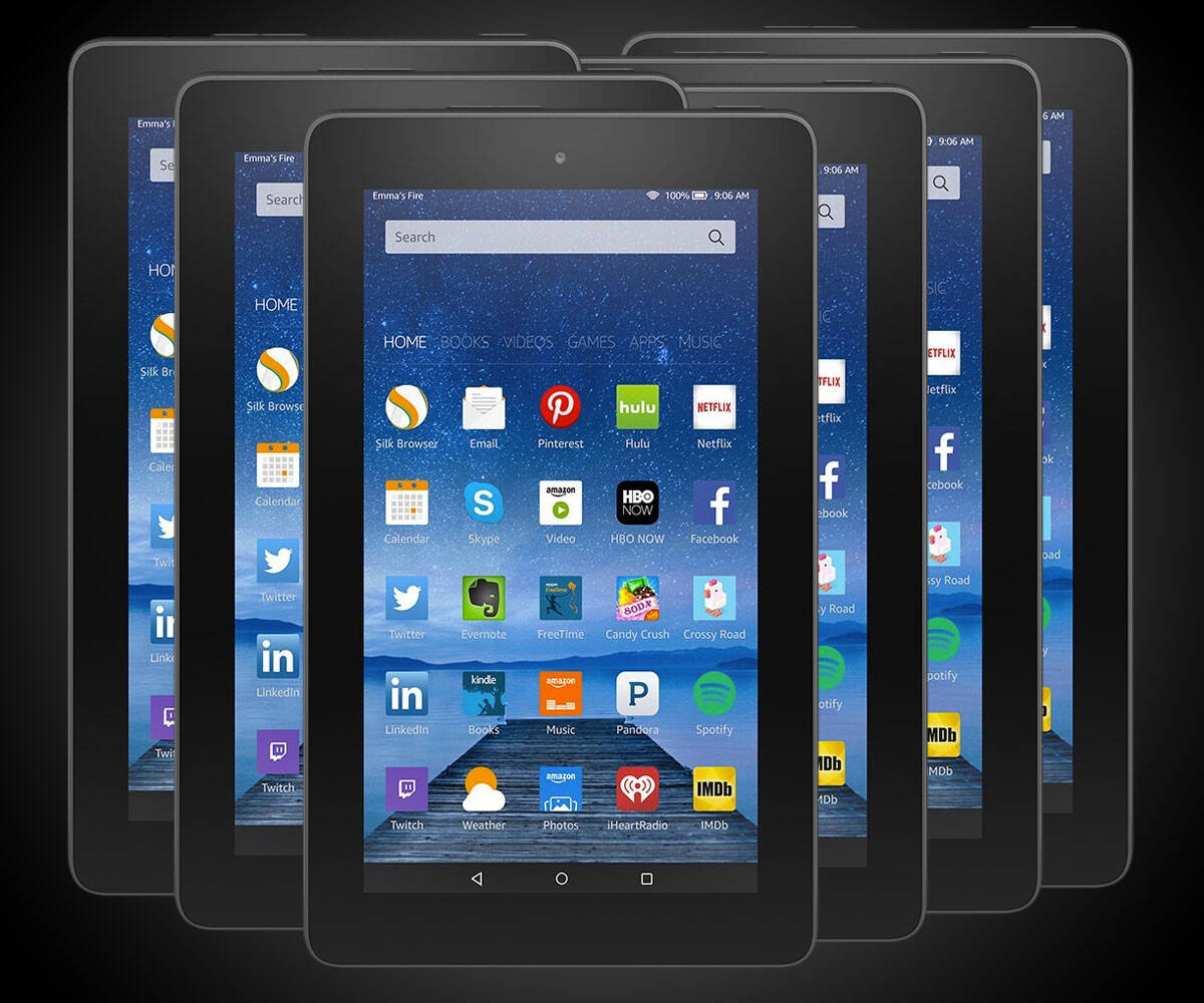 6-Pack of Amazon Fire Tablets - coolthings.us