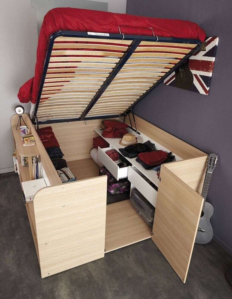 Space Up Bed And Storage