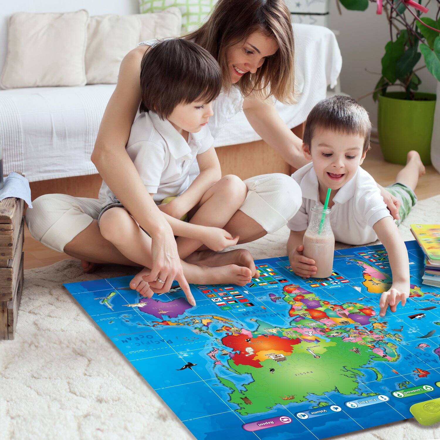 Kids Interactive World Map - coolthings.us