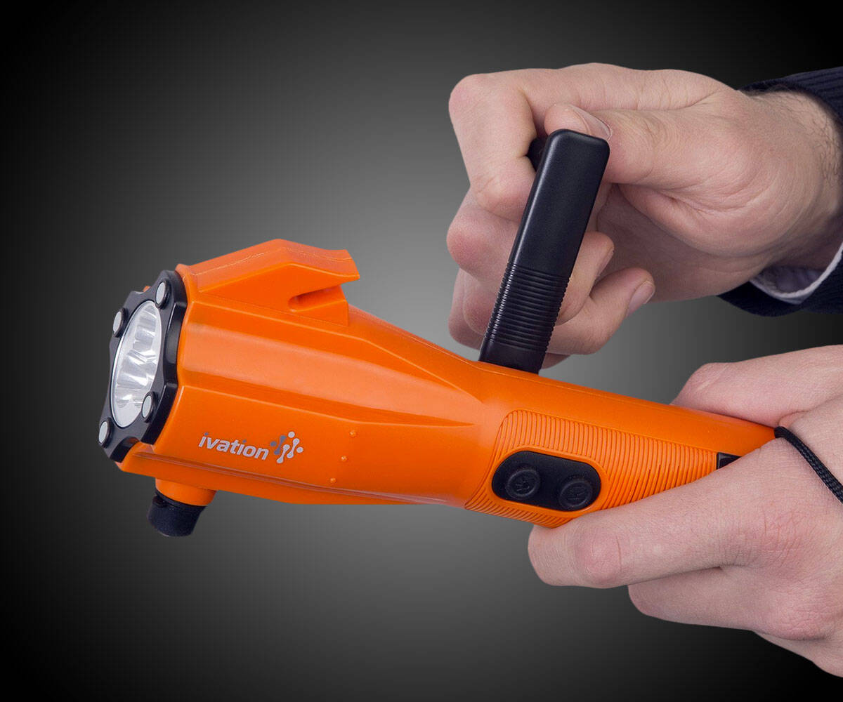 9-in-1 Hand Crank Multi-Tool - coolthings.us