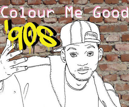 90s Coloring Book - //coolthings.us