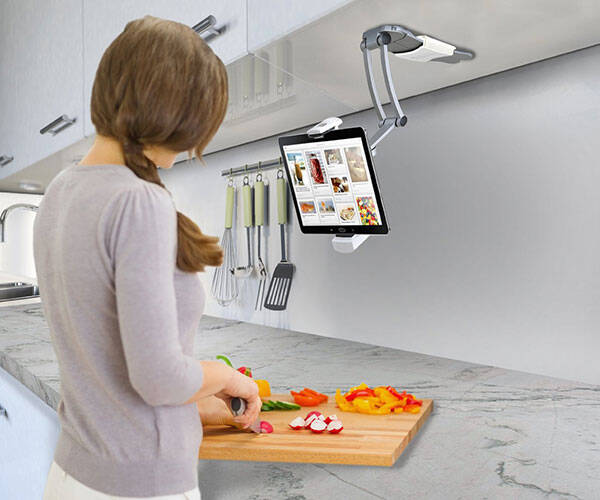 Adjustable Mount Stand for iPad and Tablets - coolthings.us