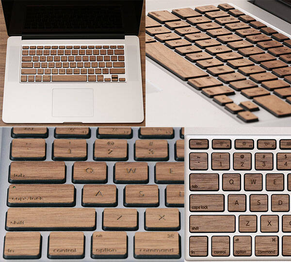 Apple MacBook Wood Keys