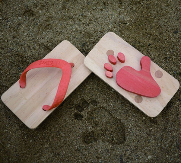 Ashiato Animal Print Beach Sandals - coolthings.us