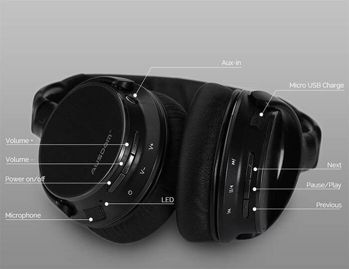 Ausdom M06 Wireless Bluetooth Headphones - coolthings.us