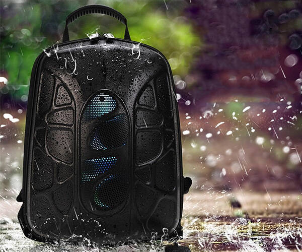 Backpack with Speakers & LED Lights - coolthings.us