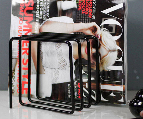 Block Magazine Rack
