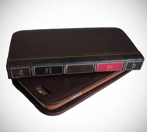 Leather Book Cover iPhone 6 Case