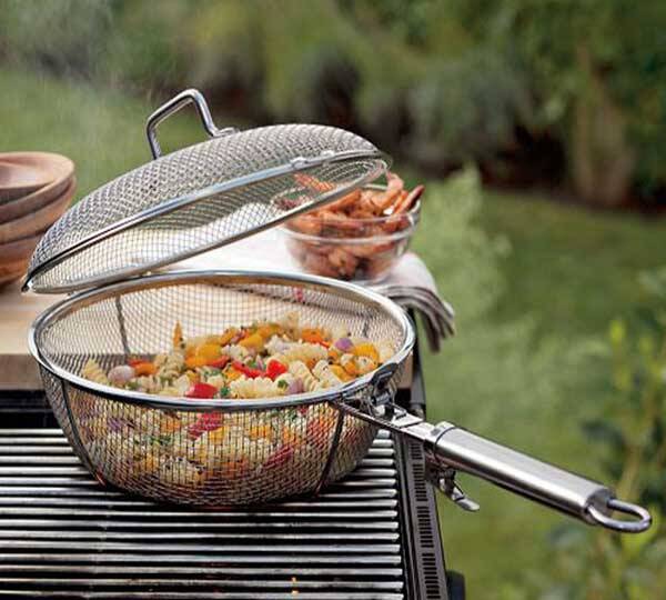 Chefs Mesh Pan with Lid