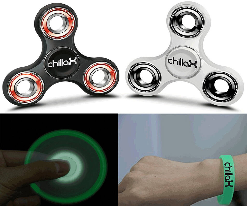 Chillax Fidget Spinner Fidget Toy for Anxiety and ADHD