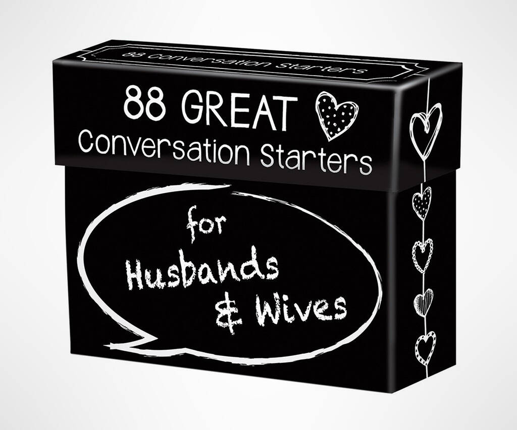 Conversation Starters for Husbands & Wives - //coolthings.us