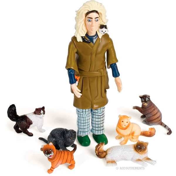 Crazy Cat Lady Action Figure - coolthings.us