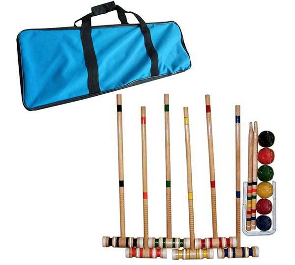 Croquet Set with Carrying Case - coolthings.us