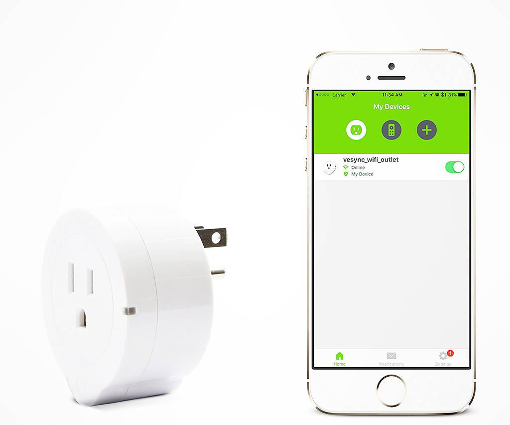 Etekcity Smart Wifi Outlet Plug