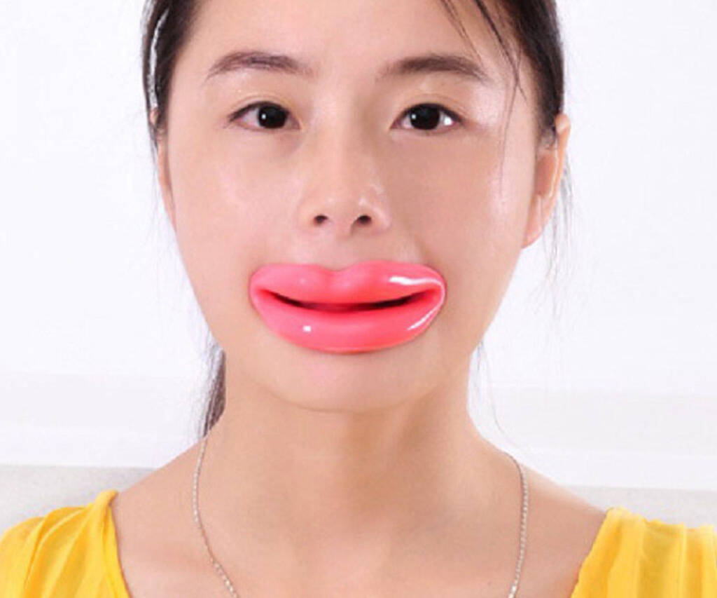 Face Slimmer Mouthpiece Give Sagging Facial Skin A Lift