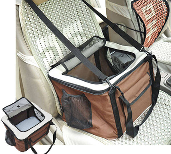 Folding Pet Carrier Car Travel Bag