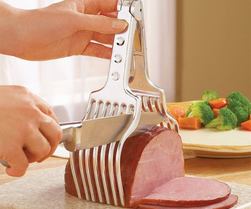 Food Slicing Tongs