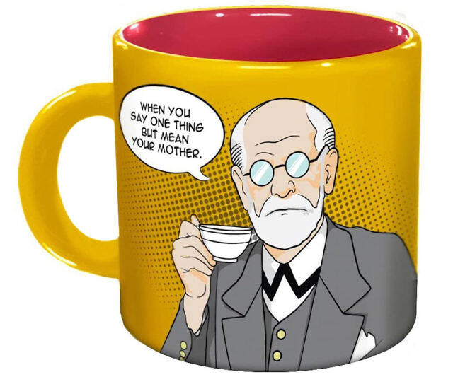 Freudian Sips Coffee Mug - coolthings.us