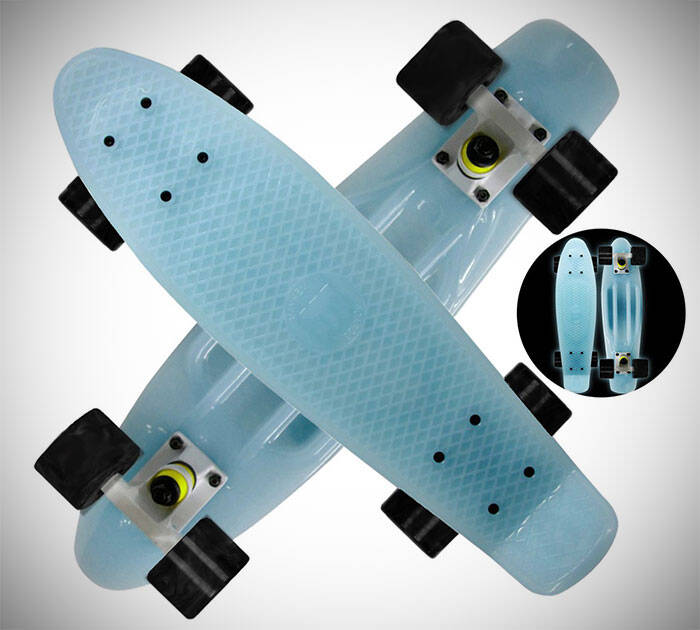 Glow in the Dark Skateboard - coolthings.us