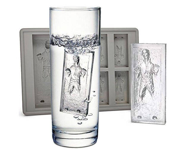 Han Solo Trapped In Carbonite Ice Tray - //coolthings.us