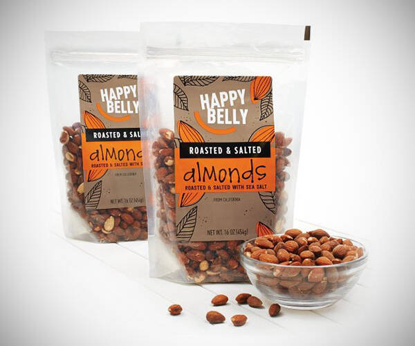 Happy Belly Roasted & Salted California Almonds - http://coolthings.us