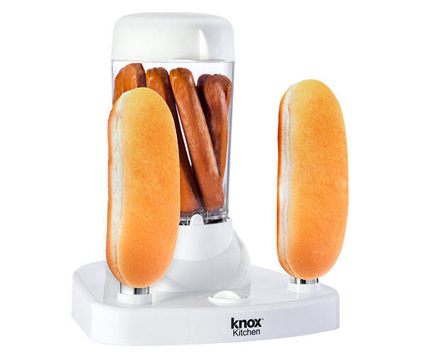 Hot Dog Steamer with Bun Warmers