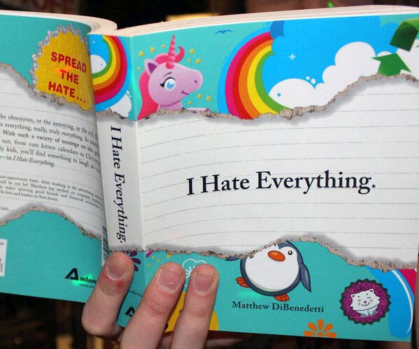 I Hate Everything Book
