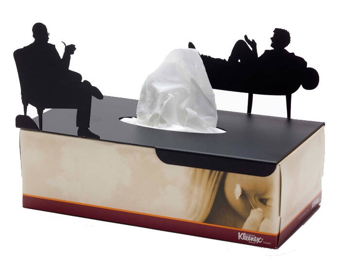 In Treatment Tissue Box Cover - http://coolthings.us