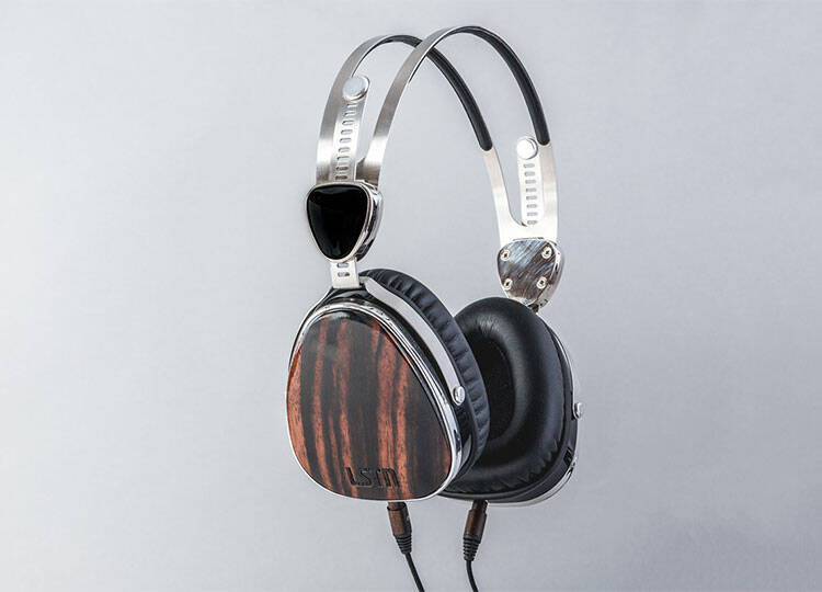 LSTN Ebony Wood Troubadour Headphones - coolthings.us