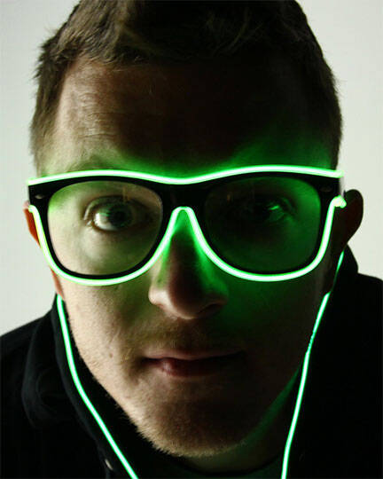 Light Up El Wire Glasses