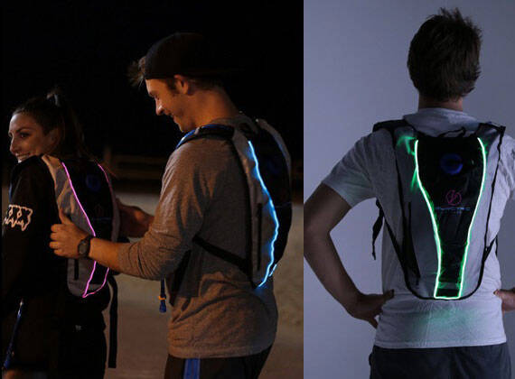 Light Up Hydration Pack - coolthings.us