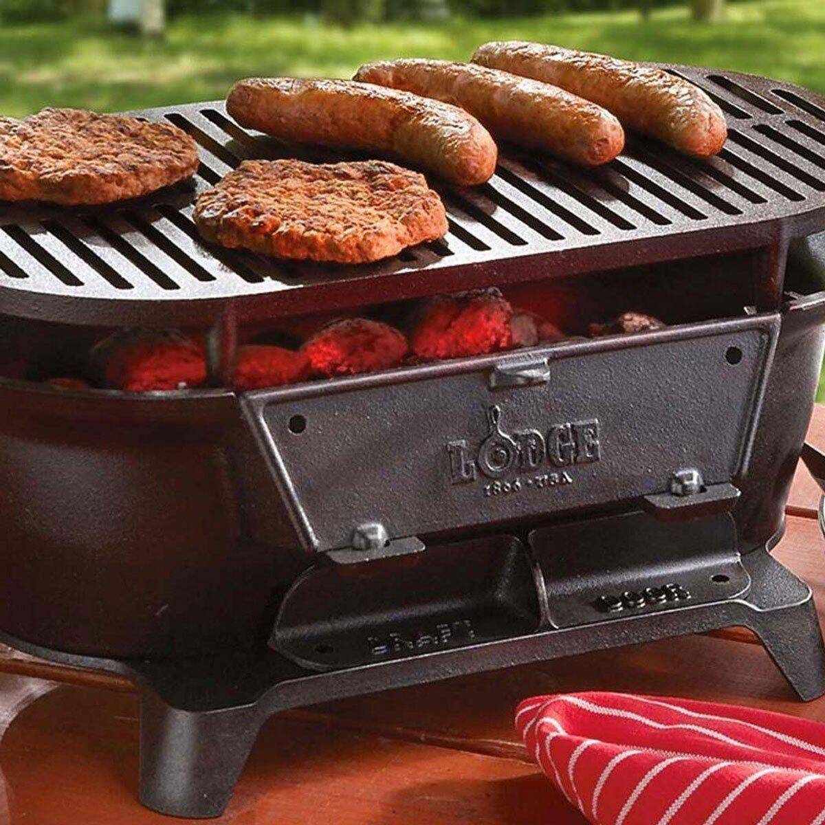 Lodge Sportsman's Charcoal Grill - coolthings.us
