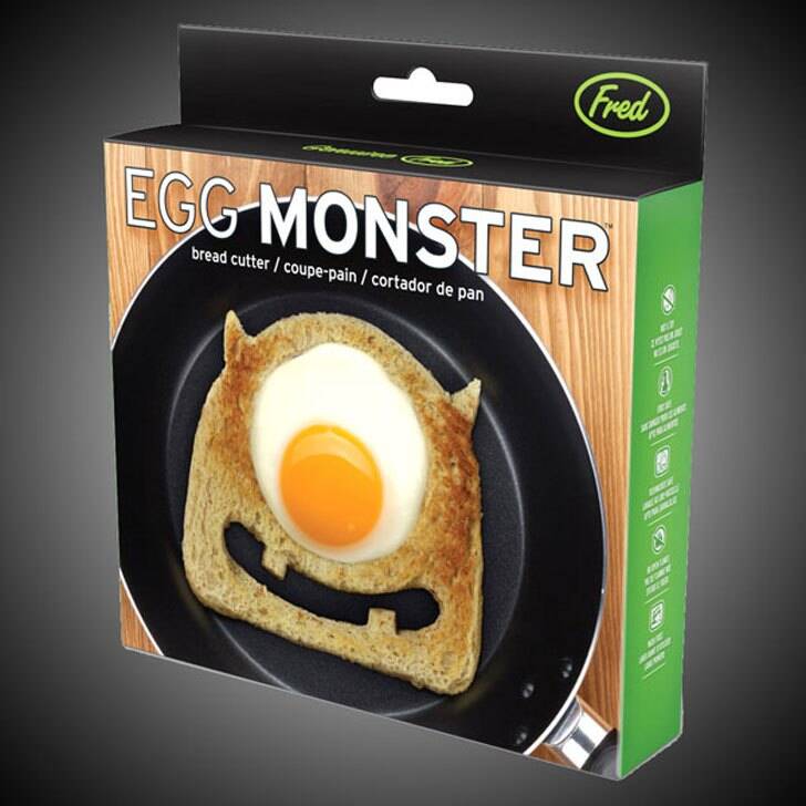 Egg Monster Bread Cutter Mold - //coolthings.us