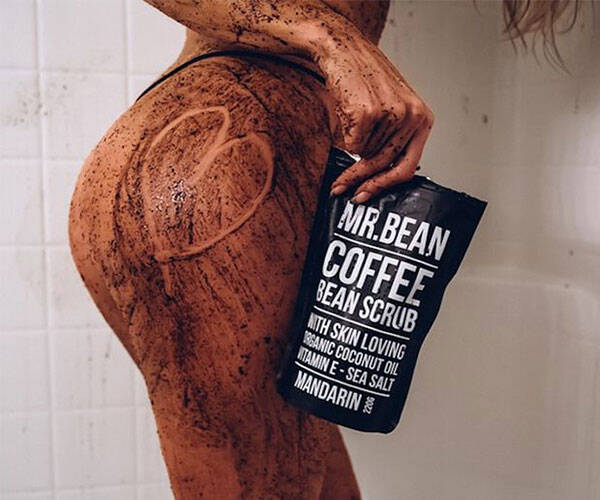 Mr Bean Organic Coffee Bean Body Scrub - //coolthings.us