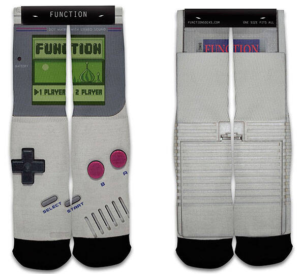 Nintendo Game Boy Sublimation Crew Socks - //coolthings.us