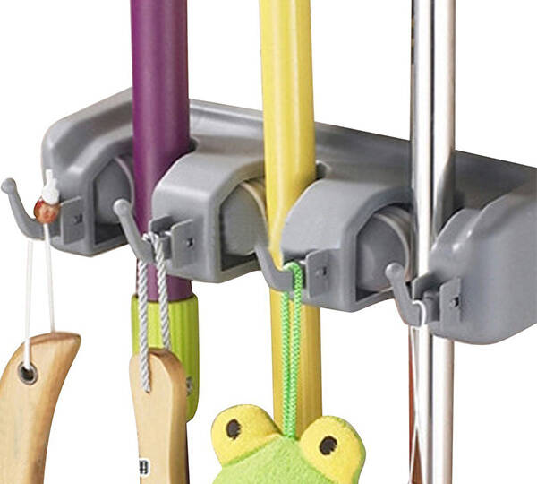 Non Slide Broom and Mop Holder