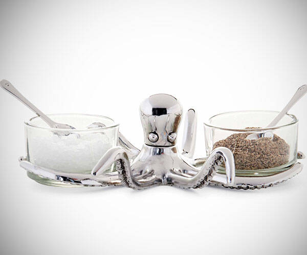 Octopus Salt and Pepper Cellar