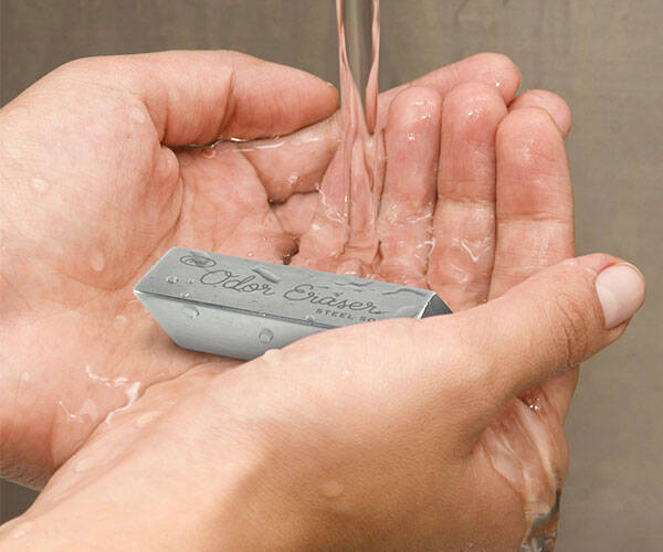 Odor Eraser Stainless Steel Soap - coolthings.us