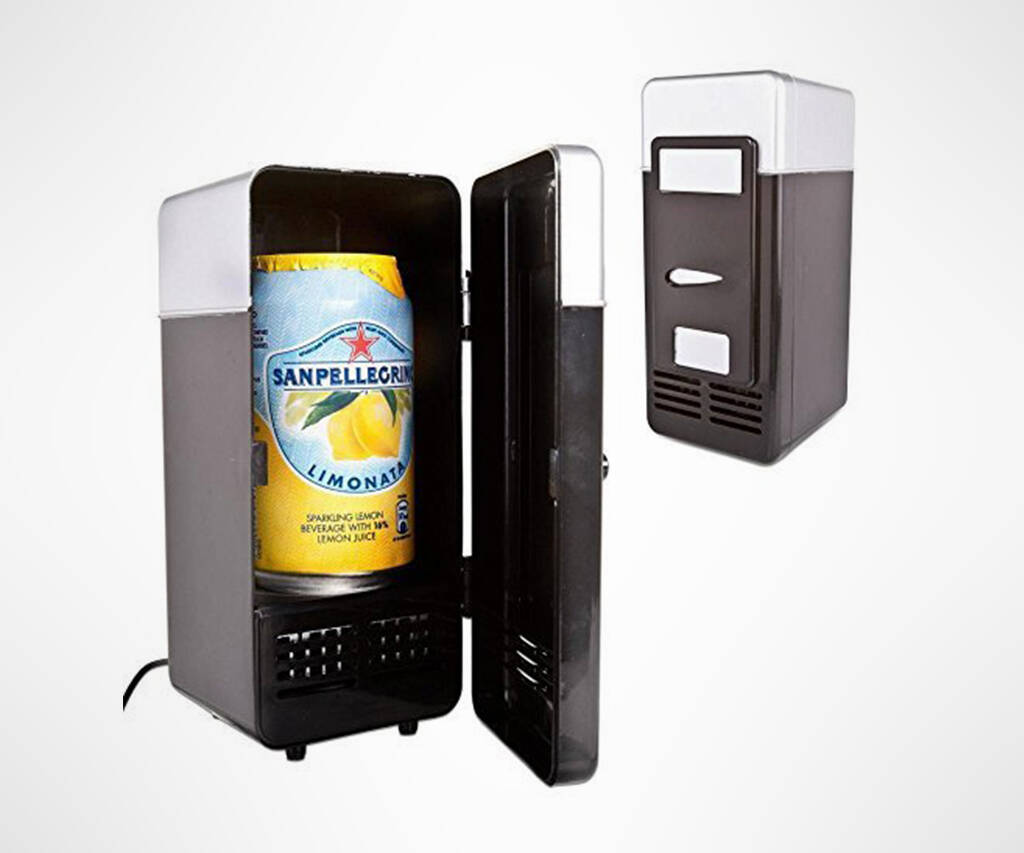 USB Mini Fridge Drink Cooler & Heater