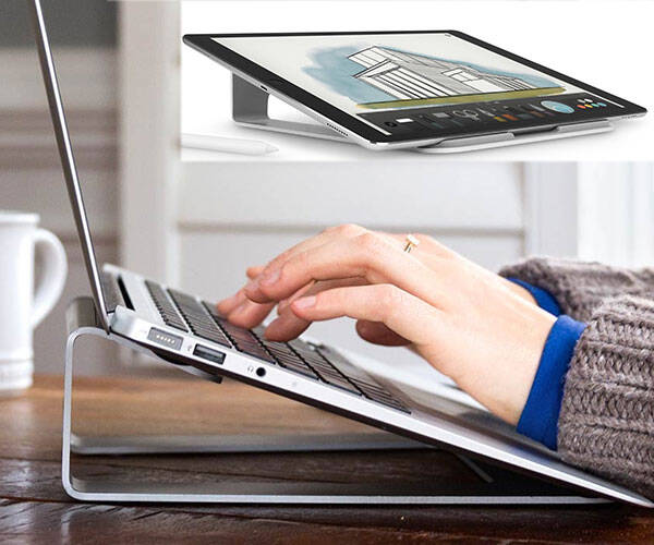 Angled Laptop/Tablet Stand - coolthings.us