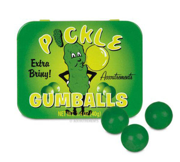 Pickle Flavored Gumballs