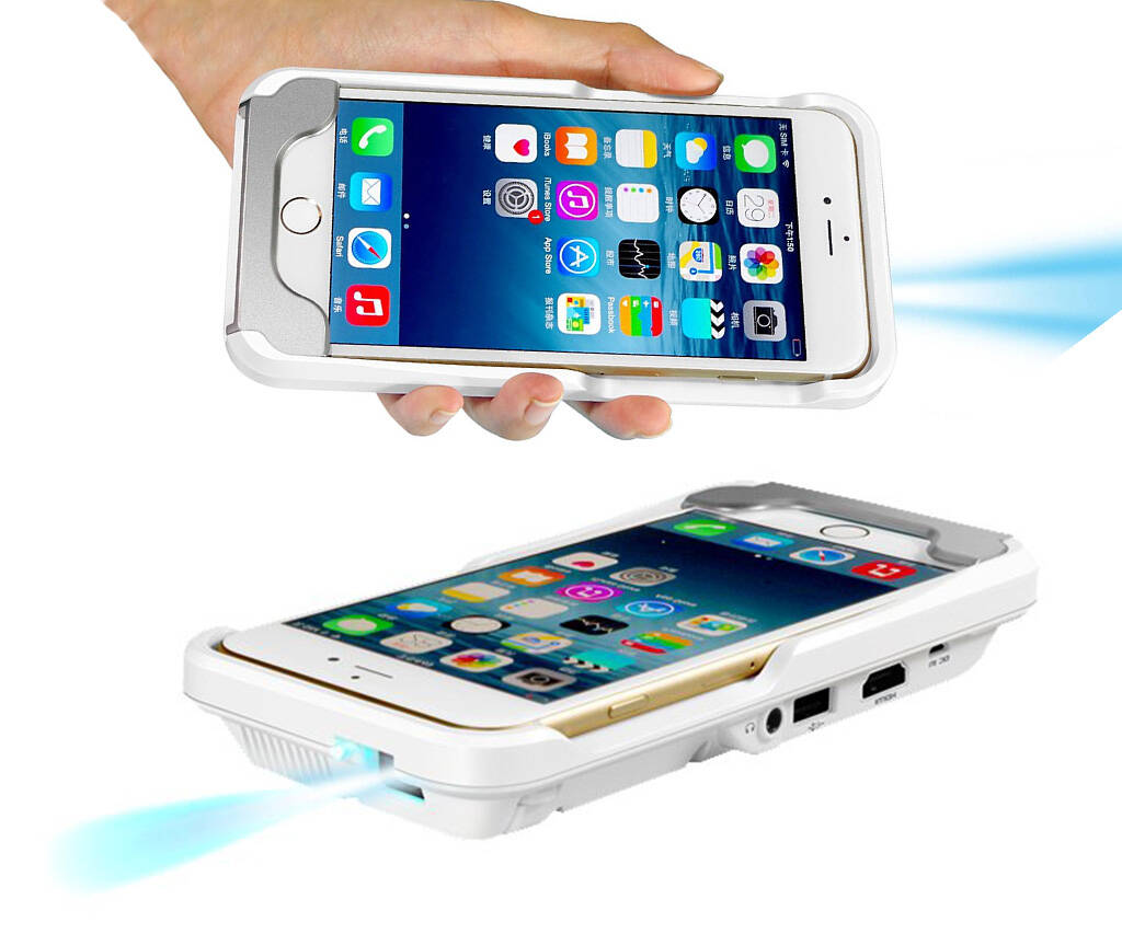 Portable Mini iPhone Video Projector Case