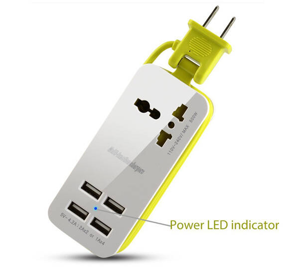 Portable Power Strip Travel USB Charger - coolthings.us